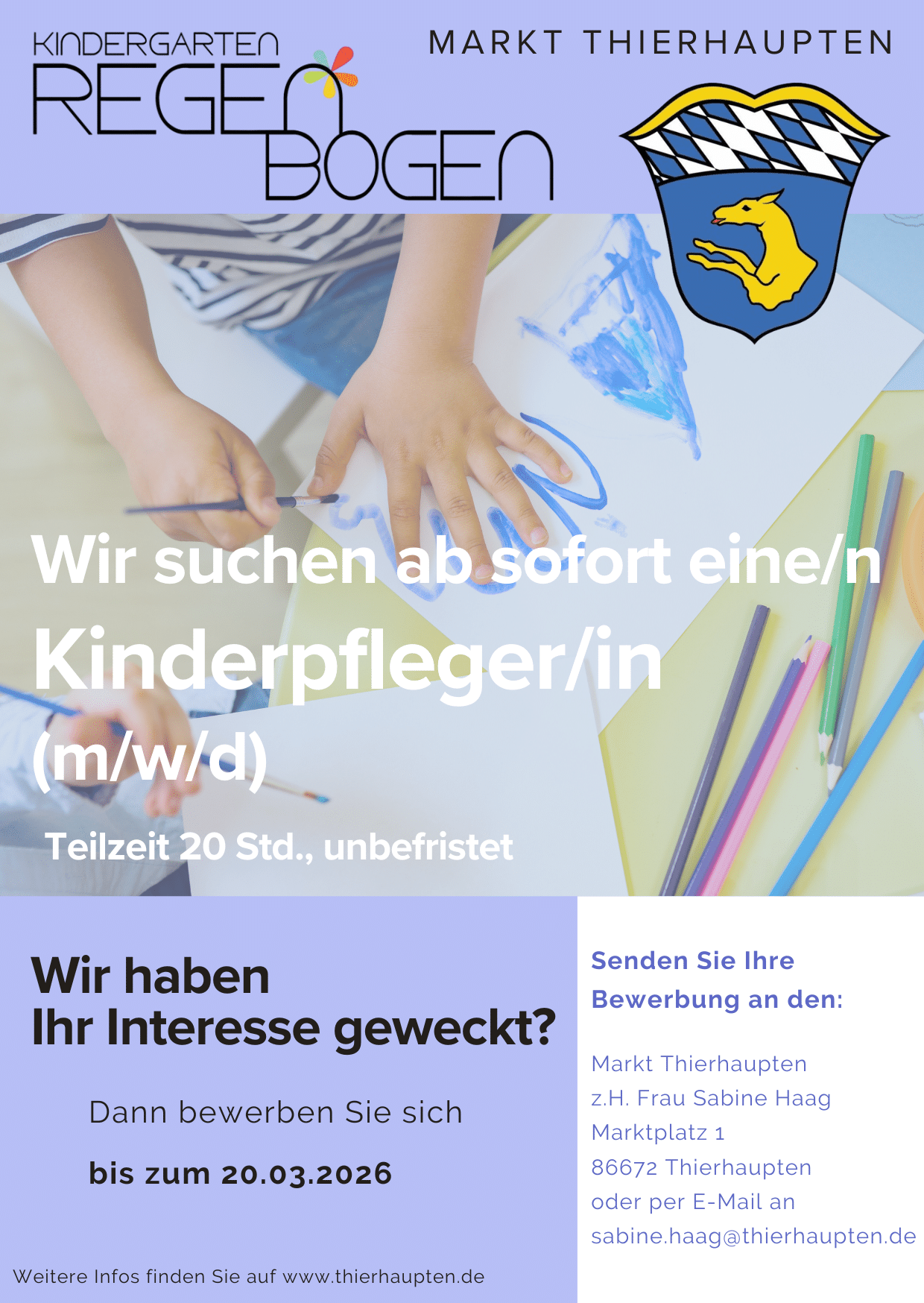 Stellenausschreibung Kindergarten Neukirchen
